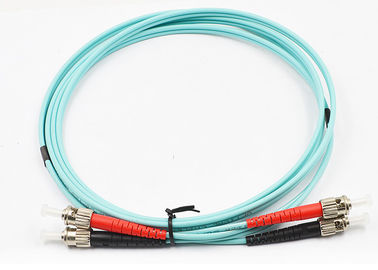Corde de correction OM3 à plusieurs modes de fonctionnement, St à la veste de PVC/LSZH de câble de correction de fibre de St